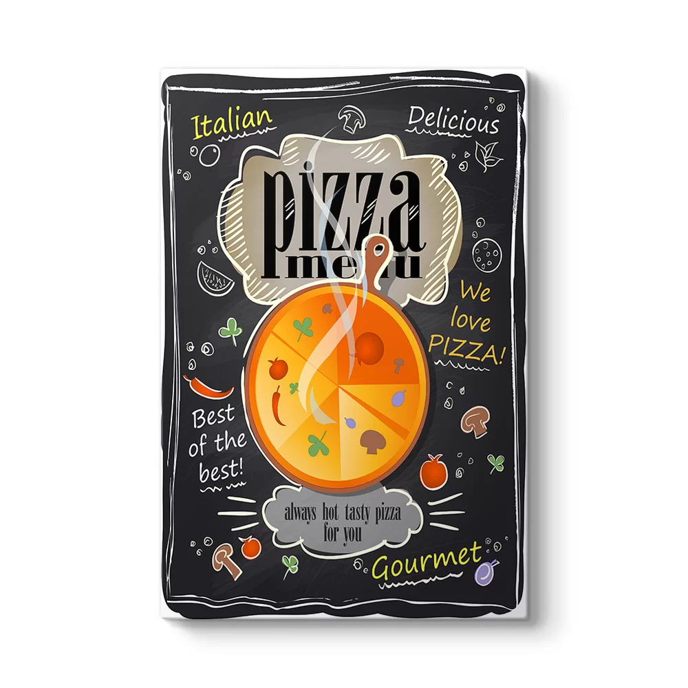 Pizza Menüsü Tablosu - Model 2